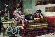 Arab or Arabic people and life. Orientalism oil paintings 133, unknow artist